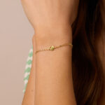 Birthstone Heart Bracelet