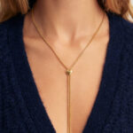 Bella Heart Bolo Necklace