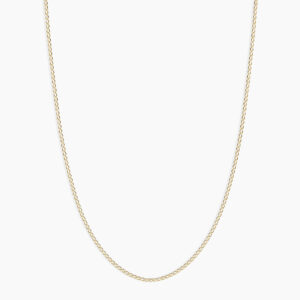 14K Gold Micro Wilder Chain
