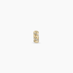 14K Diamond Crew Halo Charm