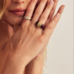 Melrose Statement Ring – Enamel