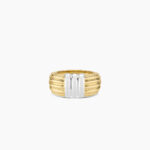 Melrose Statement Ring – Mixed Metal
