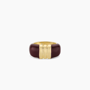Melrose Statement Ring – Enamel